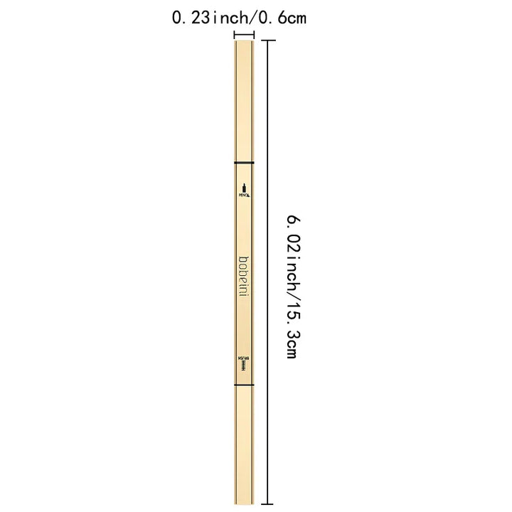 Dual-Ended Waterproof Eyebrow Pencil – Precise, Long-Lasting &amp; Smudge-Proof Brow Makeup
