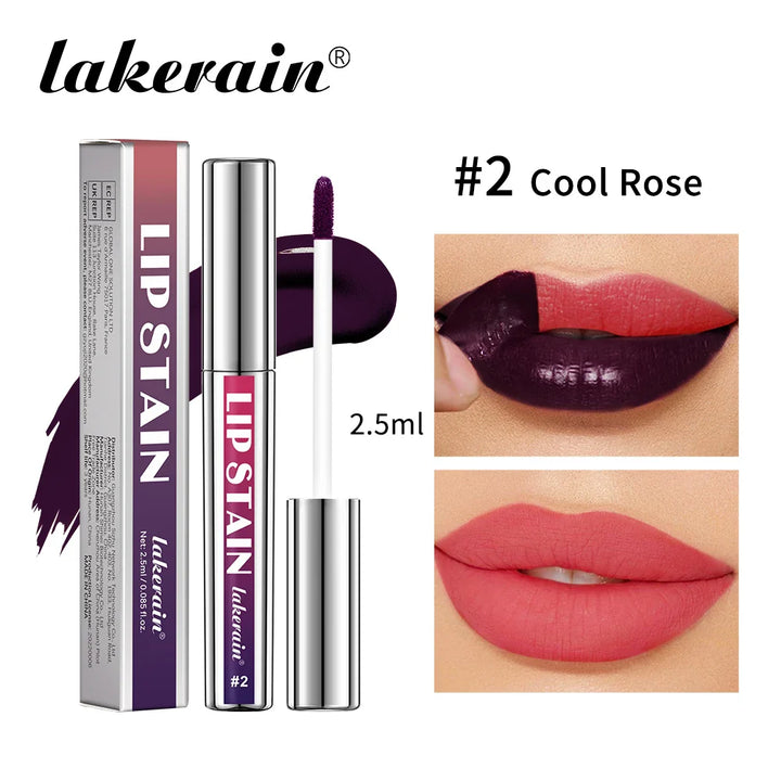 Peel Off Lip Stain Reveal Long Lasting Waterproof Pink Lip Tint Transfer Proof Non-stick Cup Natural Lip Stain Women&