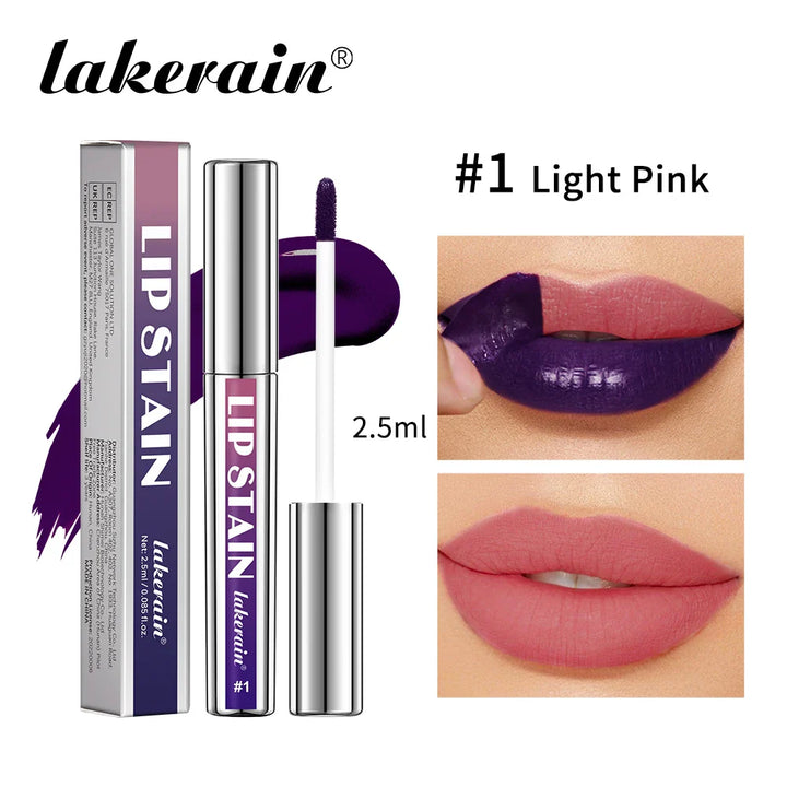 Peel Off Lip Stain Reveal Long Lasting Waterproof Pink Lip Tint Transfer Proof Non-stick Cup Natural Lip Stain Women&