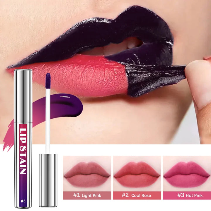 Peel Off Lip Stain Reveal Long Lasting Waterproof Pink Lip Tint Transfer Proof Non-stick Cup Natural Lip Stain Women&