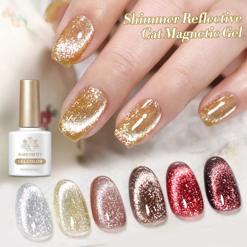 BORN PRETTY 117 Colors Cat Magnetic Gel Nail Polish 10ml Full Coverage Varnish Semi Permanent Super Gorgeous Nails Manicure