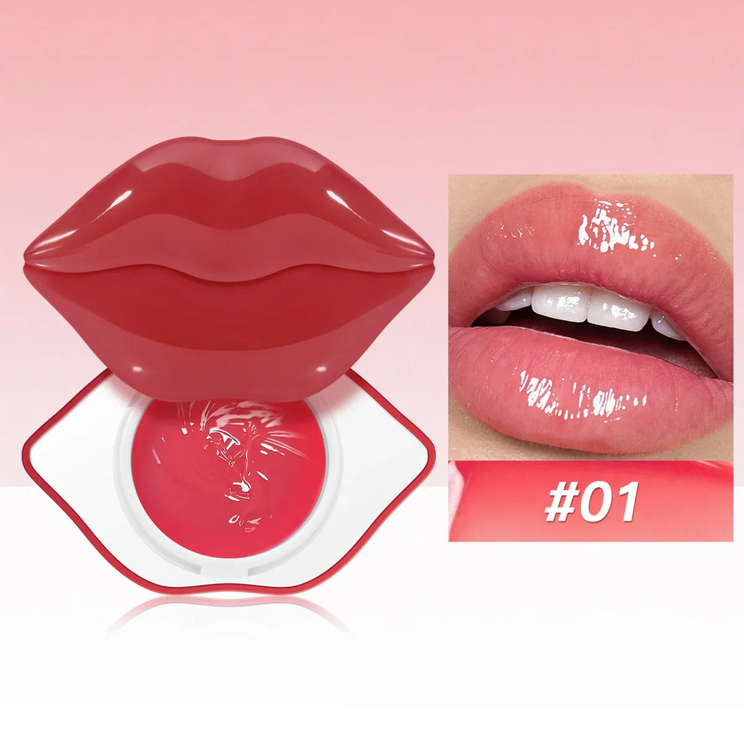 Korean Lip Sleeping Mask Overnight Hydration Repair Balm For Dry Chapped Lips Care Beauty Treatment Gel