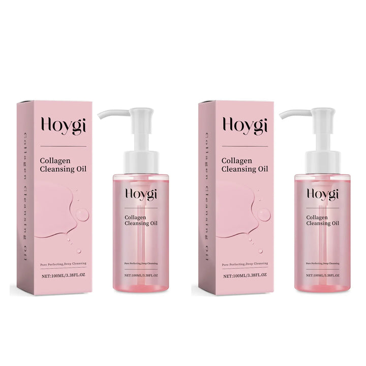 Collagen Makeup Remover Oil Jojoba Oil Makeup Remover Deep Cleansing Pore Dirt Gentle Daily Emulsifying Facial Cleanser Cosmetic