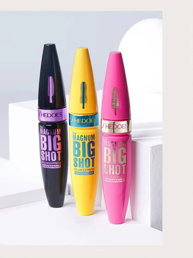 4D Black Mascara - Long-Lasting, Volumizing &amp; Curling for All Skin Types - Perfect Valentine&