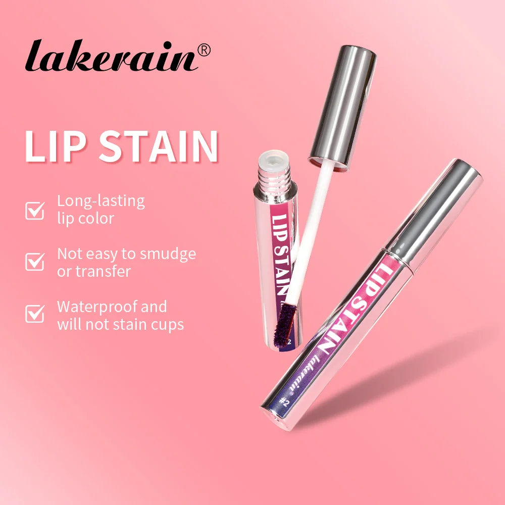 Peel Off Lip Stain Reveal Long Lasting Waterproof Pink Lip Tint Transfer Proof Non-stick Cup Natural Lip Stain Women&