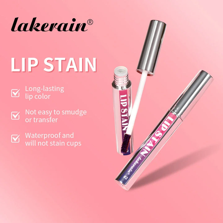 Peel Off Lip Stain Reveal Long Lasting Waterproof Pink Lip Tint Transfer Proof Non-stick Cup Natural Lip Stain Women&